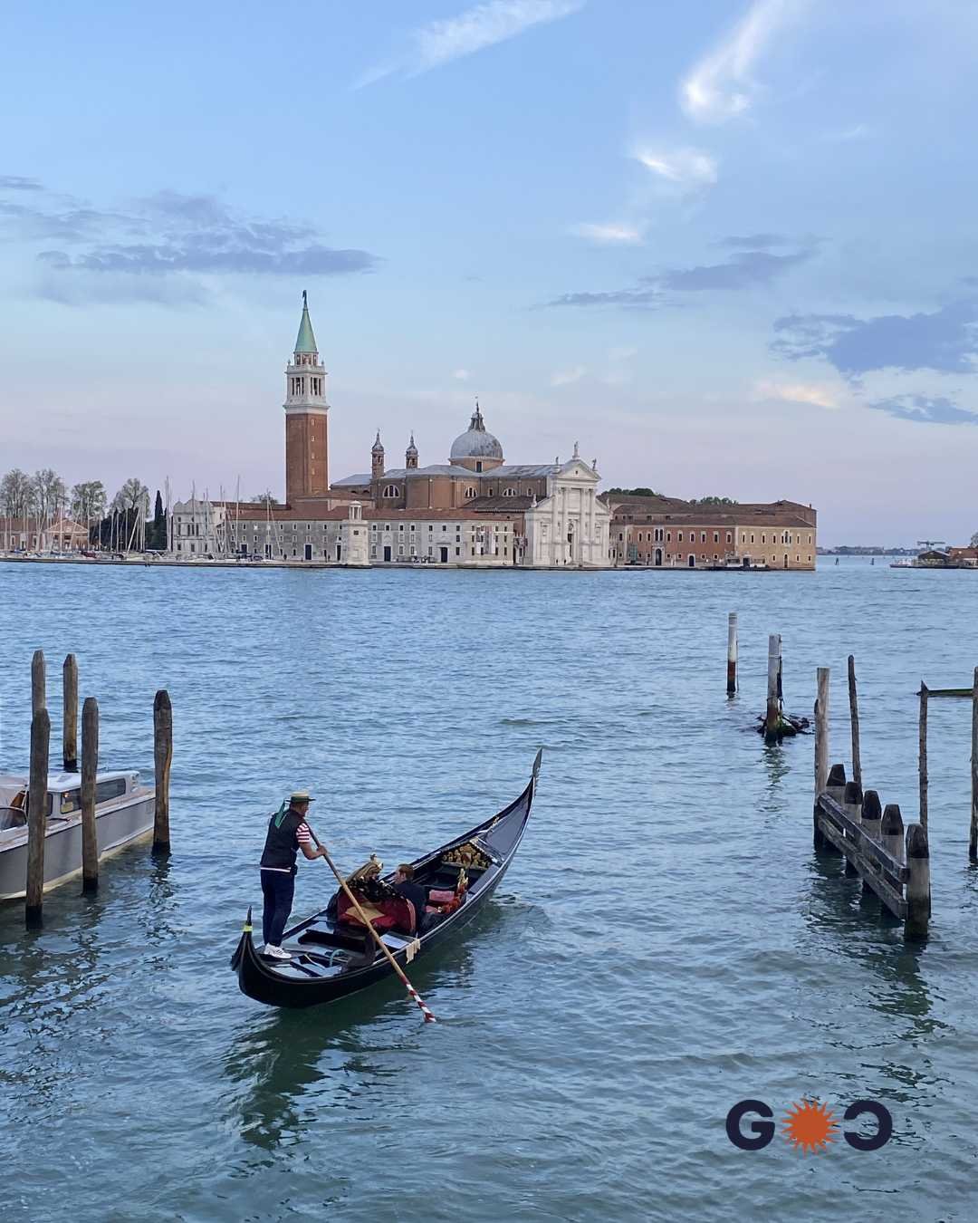 Venice Italy gondolas