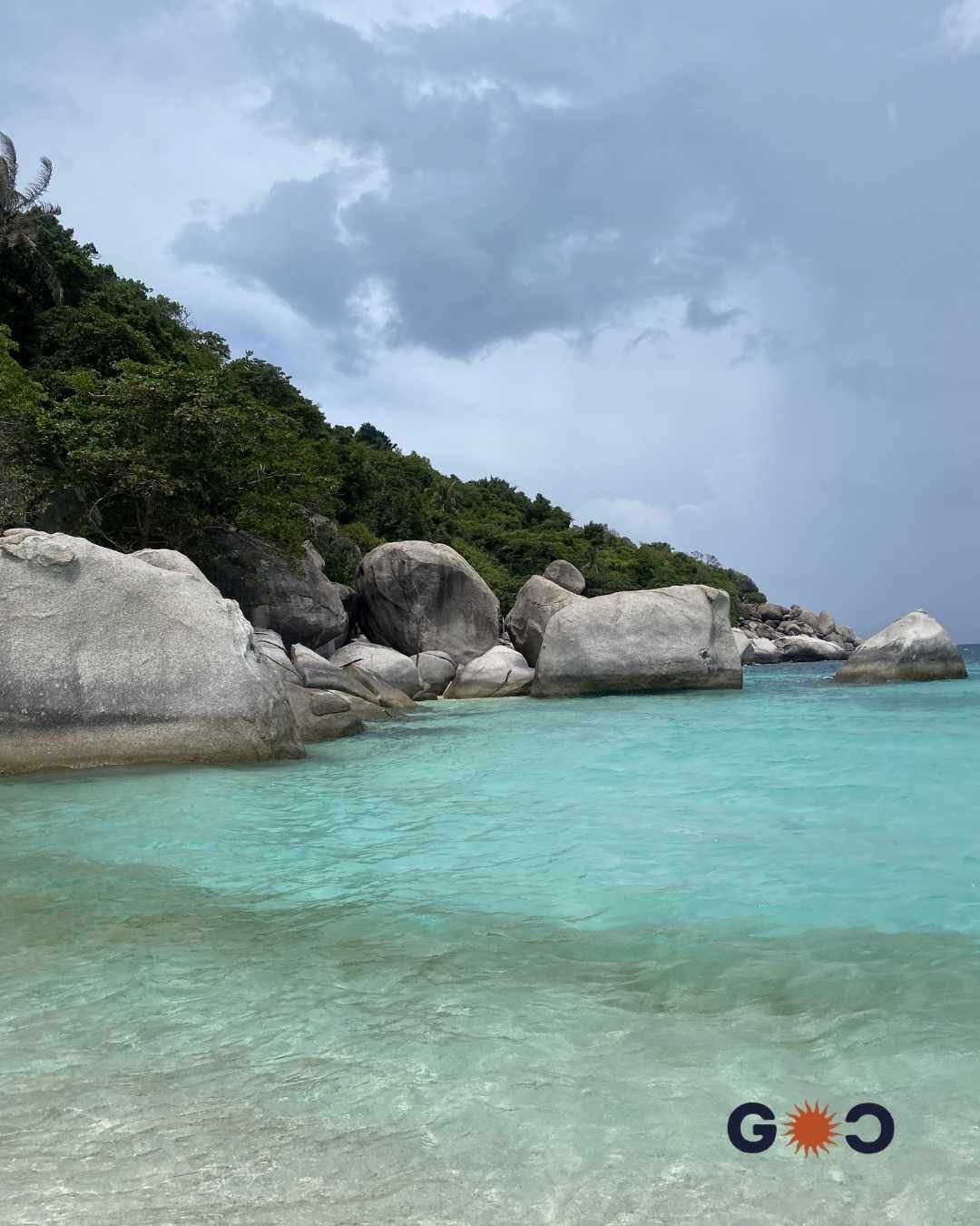 turquoise beach in Koh Nang Yuan, Koh Tao, Thailand