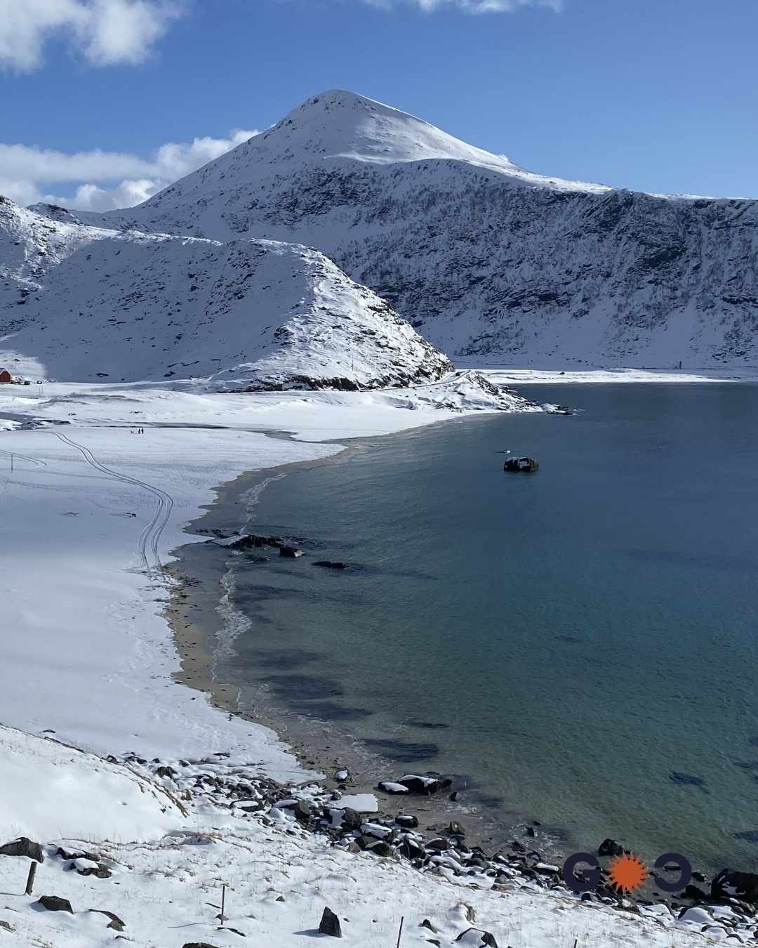 Haukland beach hiking lofoten norway