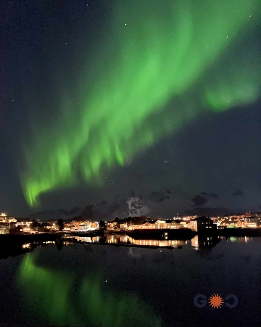 Northern Lights aurora borealis Lofoten Norway