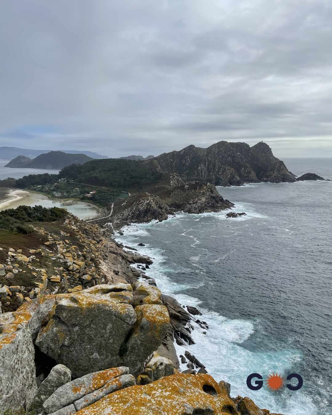 islas cíes hiking Galicia spain