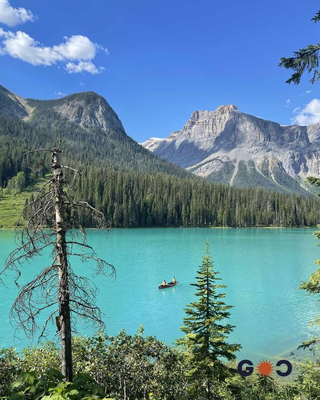 Emerald lake british columbia canada