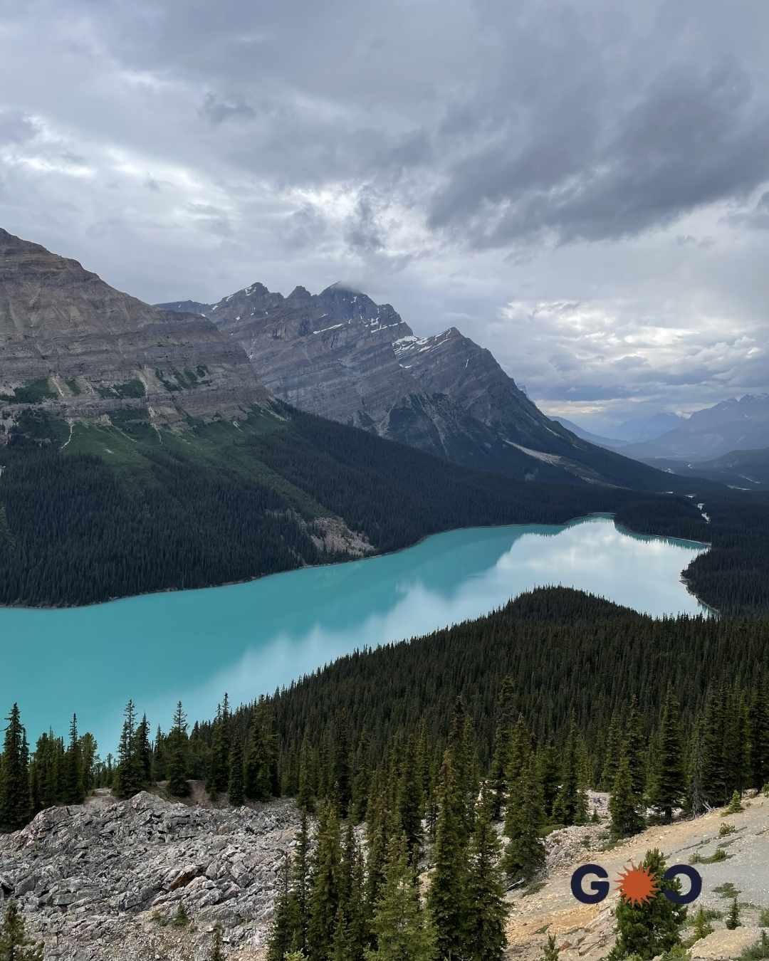 peyto lake alberta canada