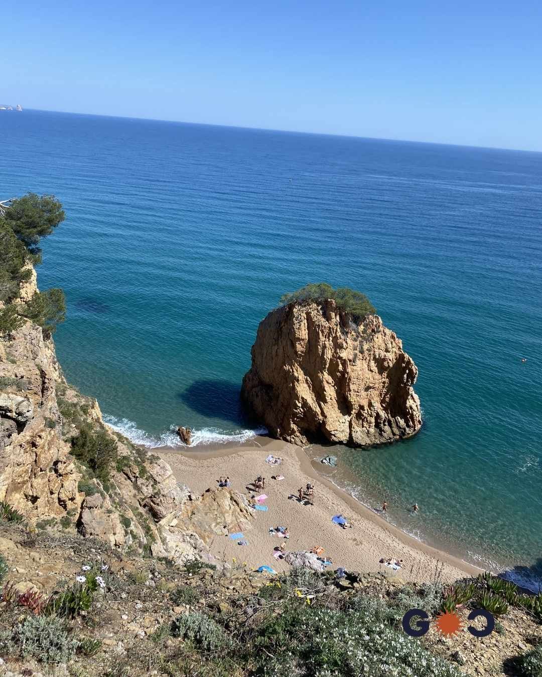 platja illa roja begur costa brava spain