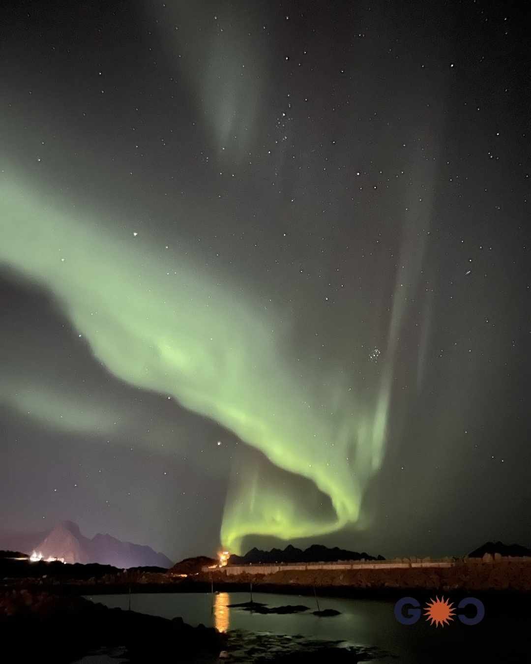 Northern Lights aurora borealis Lofoten Norway
